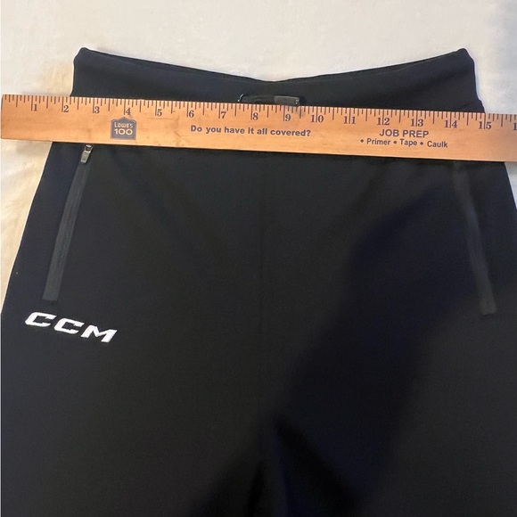 CCM HOCKEY TEAM FLEECED CUFFED JOGGER - Black, size Youth Large HOCKEY - Picture 8 of 12